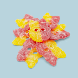 BUBS Sweet & Sour Lemon Rasberry Skull
