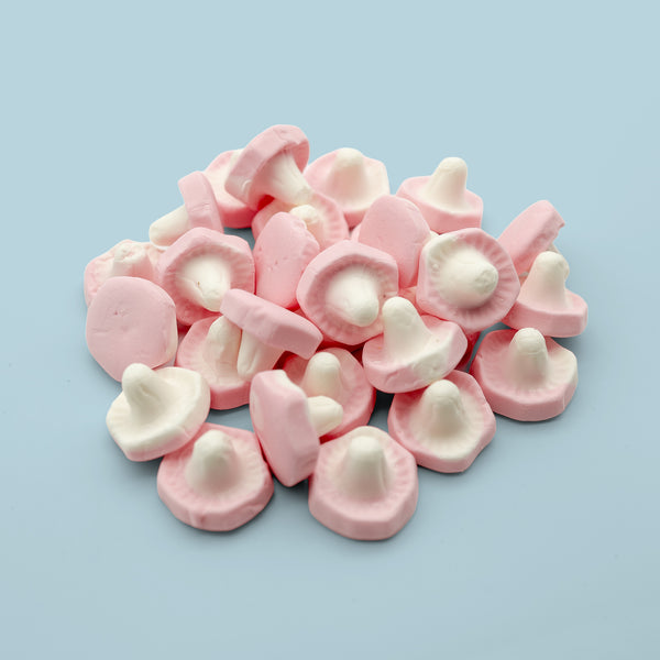Foam Mushroom Strawberry Vanilla
